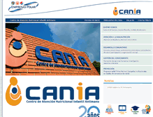 Tablet Screenshot of cania.org.ve